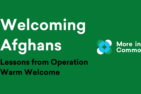 Welcoming Afghans Lessons From Operation Warm Welcome