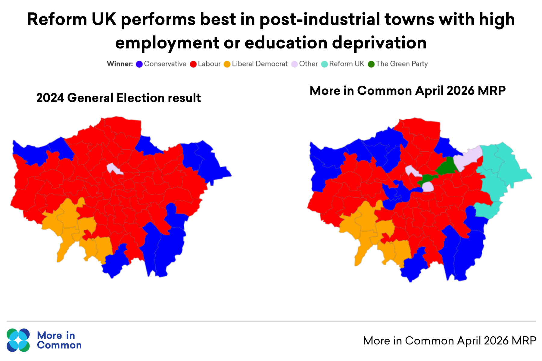 Copy Of Deprviation Maps Reform Uk